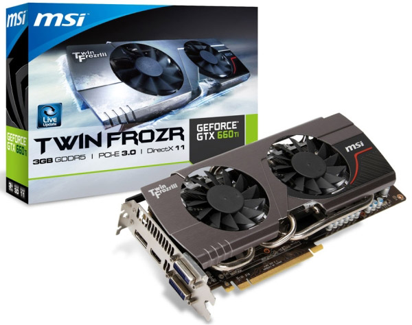 MSI GeForce GTX660 Ti Twin Frozr OC