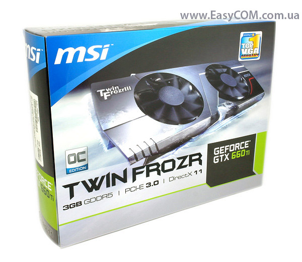 MSI GeForce GTX660 Ti Twin Frozr OC