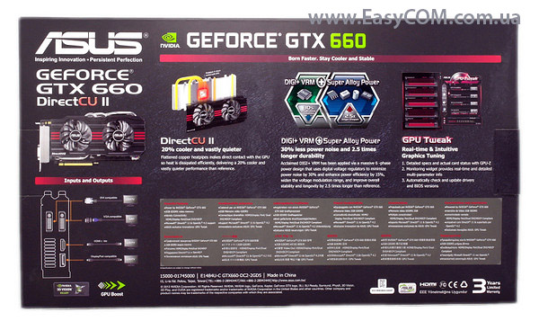 ASUS GeForce GTX 660 DirectCU II