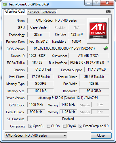 HIS Radeon HD 7750 IceQ X Turbo