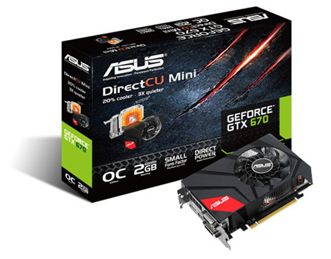 ASUS GeForce GTX 670 DirectCU Mini OC