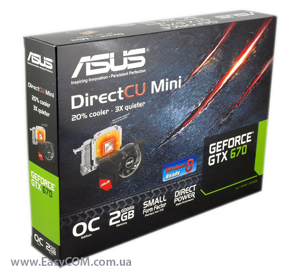 ASUS GeForce GTX 670 DirectCU Mini OC