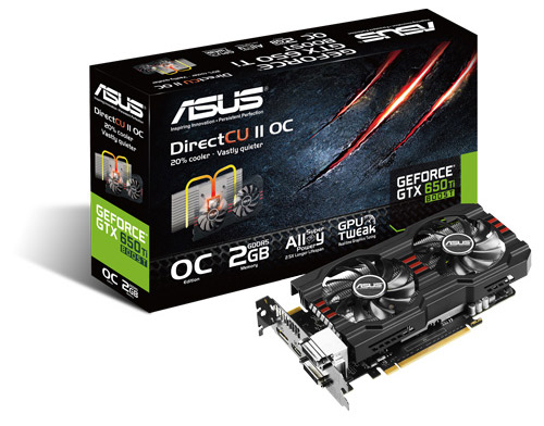 ASUS GeForce GTX 650 Ti BOOST DirectCU II OC