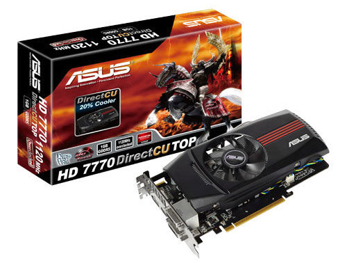 ASUS Radeon HD 7770 DirectCU TOP