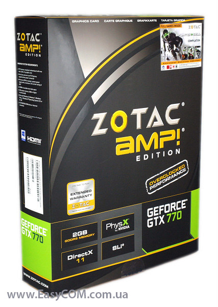 ZOTAC GeForce GTX 770 AMP! Edition