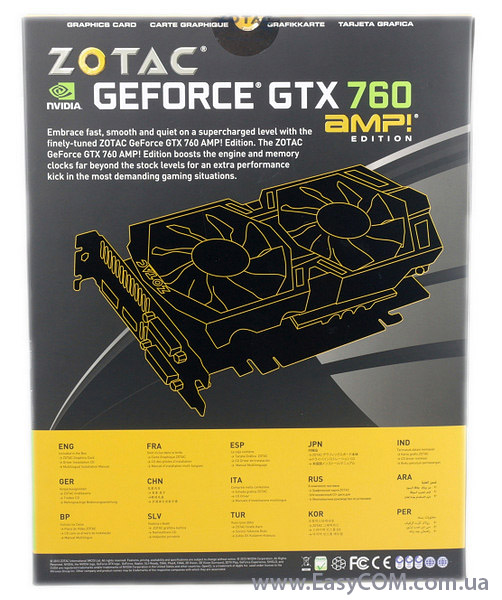 ZOTAC GeForce GTX 760 AMP! Edition