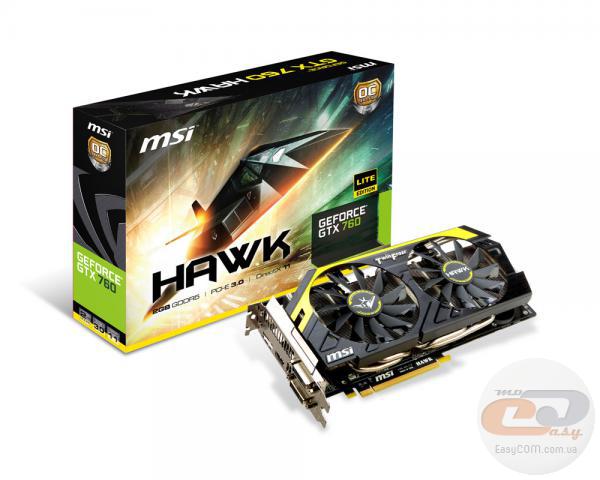 MSI GeForce GTX 760 HAWK