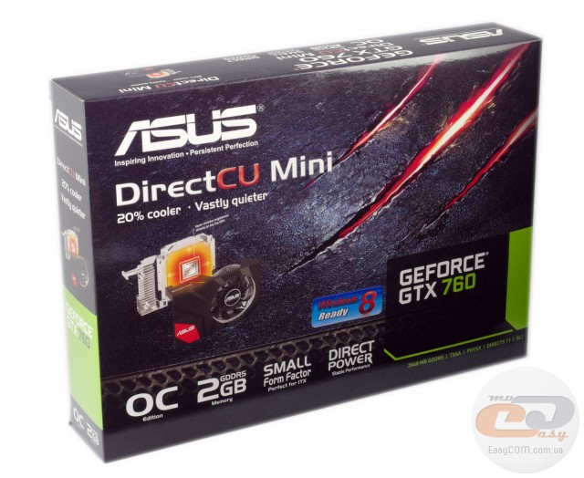 ASUS GeForce GTX 760 DirectCU Mini OC
