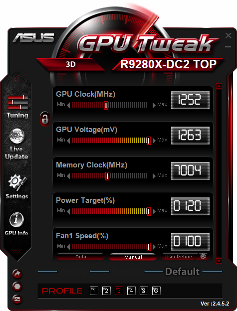 ASUS R9280X-DC2T-3GD5