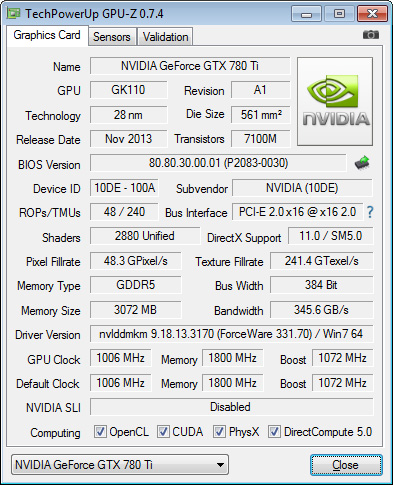 Inno3D iChill GeForce GTX 780 Ti HerculeZ X3 Ultra