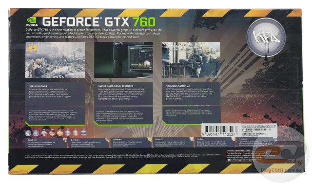 KFA2 GeForce GTX 760 EX OC V2