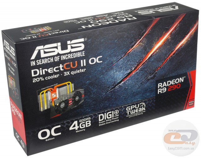 ASUS R9290-DC2OC-4GD5