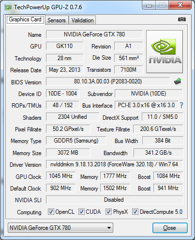 Inno3D GeForce GTX 780 HerculeZ 2000