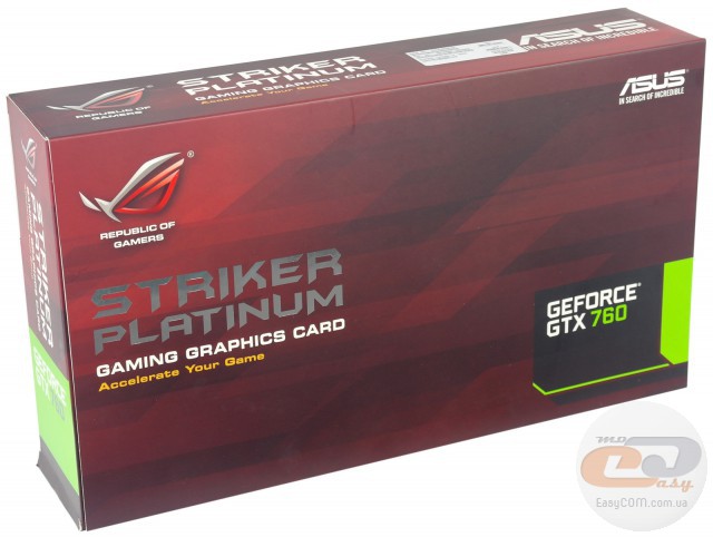 ASUS GeForce GTX 760 STRIKER PLATINUM (STRIKER-GTX760-P-4GD5)