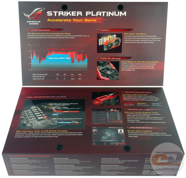ASUS GeForce GTX 760 STRIKER PLATINUM (STRIKER-GTX760-P-4GD5)