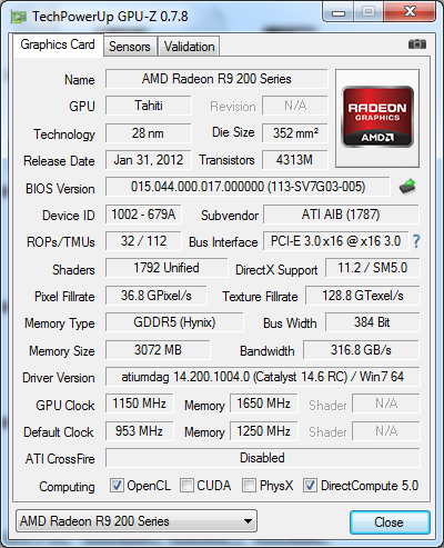 HIS R9 280 IceQ X2 OC (H280QMC3G2M)