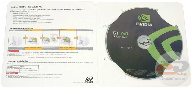 Inno3D GeForce GT 740 OC