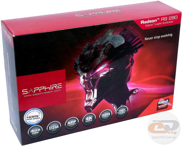 SAPPHIRE R9 290 4GB GDDR5