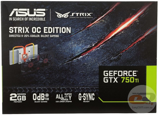 ASUS GeForce GTX 750 Ti STRIX OC (STRIX-GTX750TI-OC-2GD5)