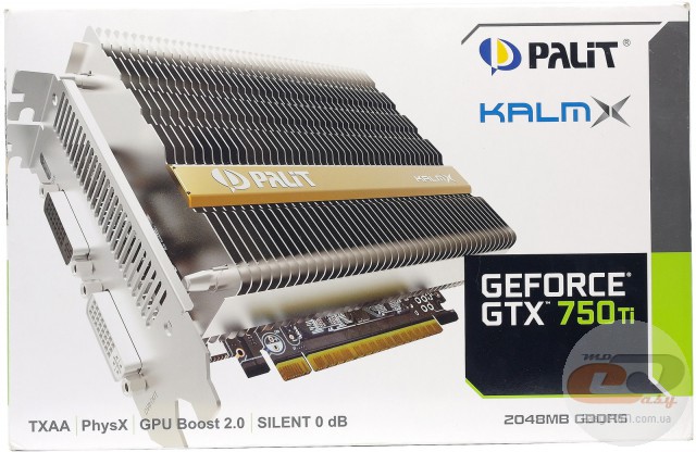 Palit GeForce GTX 750 Ti KalmX (2048MB GDDR5)