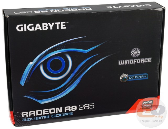 GIGABYTE Radeon R9 285 WINDFORCE OC (GV-R9285WF2OC-2GD)