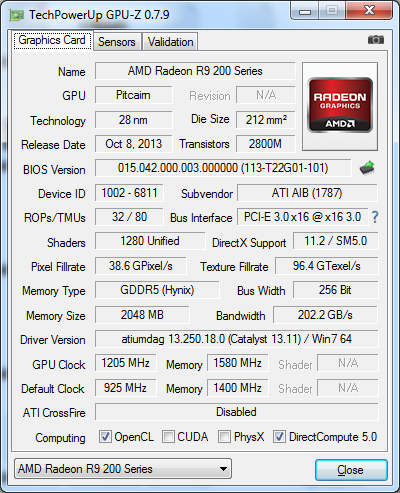 HIS R9 270 iPower IceQ X2 Boost Clock (H270QM2G2M)