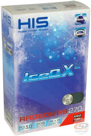 HIS R9 270 iPower IceQ X2 Boost Clock (H270QM2G2M)