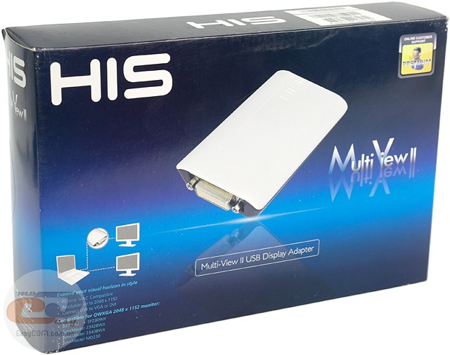HIS Multi-View II Adapter (HMV2-MAC-PC)