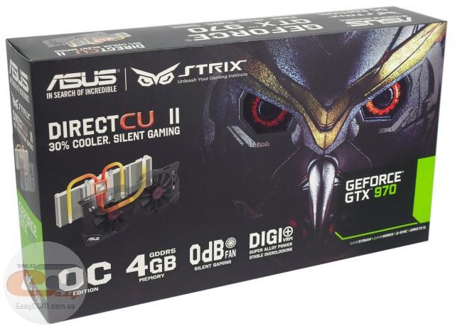 ASUS GeForce GTX 970 STRIX DirectCU II OC (STRIX-GTX970-DC2OC-4GD5)