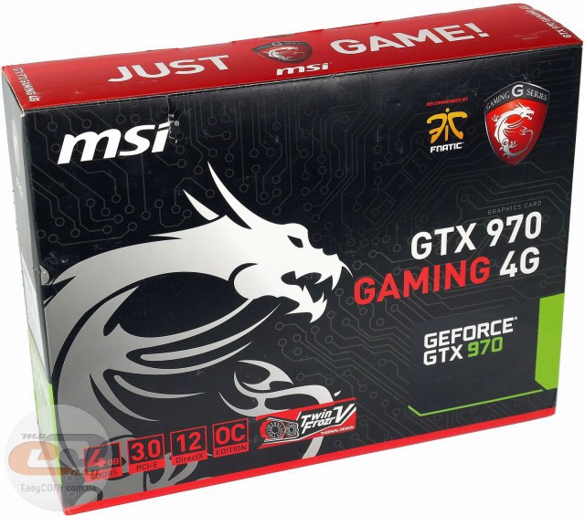 MSI GeForce GTX 970 GAMING 4G