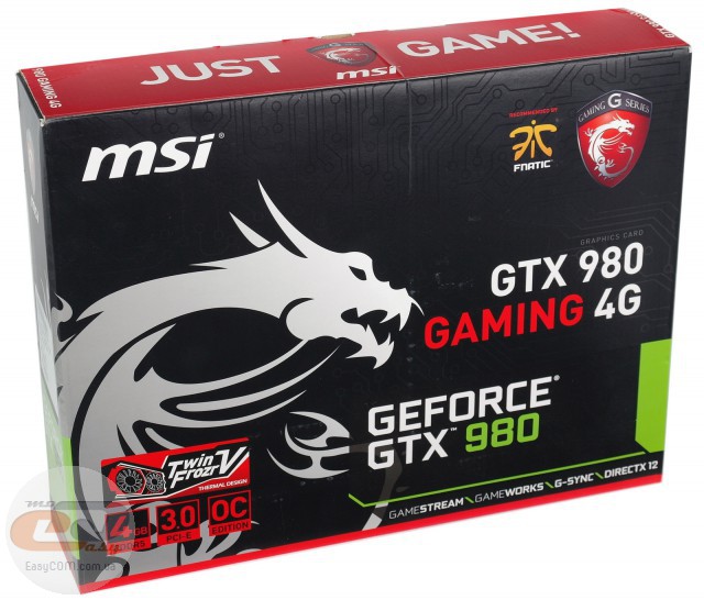 MSI GeForce GTX 980 GAMING 4G
