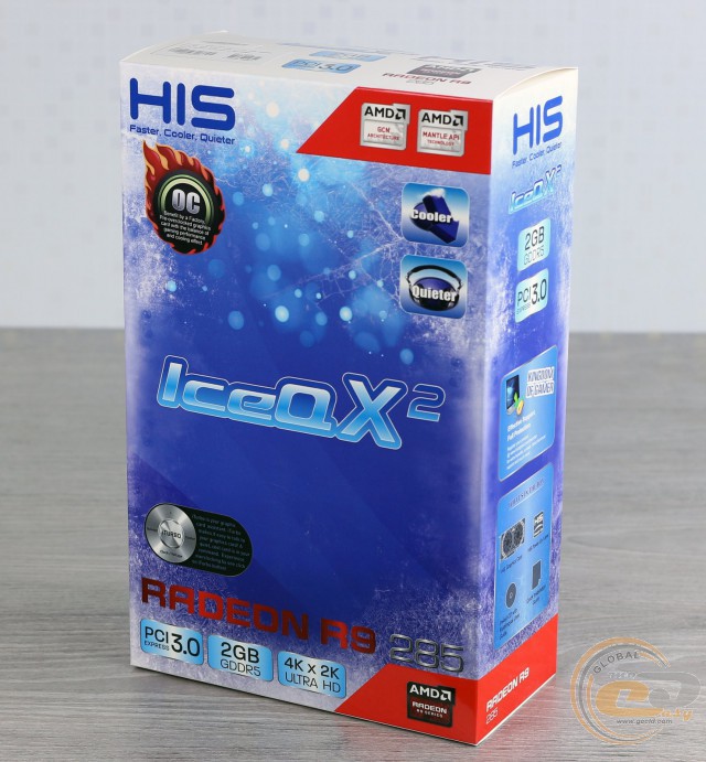 HIS R9 285 Mini IceQ X2 OC (H285QMC2GD)