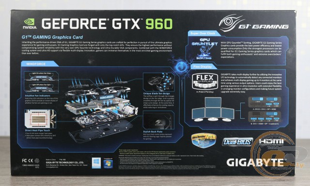 GIGABYTE GeForce GTX 960 G1.GAMING (GV-N960G1 GAMING-2GD)