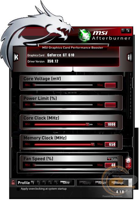 MSI GeForce GT 610 (N610GT-2GD3H/LP)