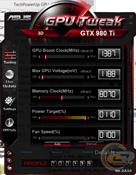 ASUS STRIX GTX 980 Ti (STRIX-GTX980TI-DC3OC-6GD5-GAMING)