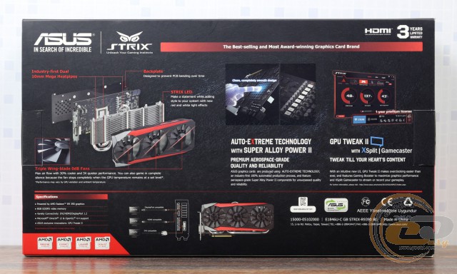 ASUS STRIX R9 390 (STRIX-R9390-DC3OC-8GD5-GAMING)