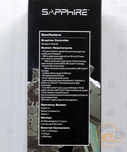 SAPPHIRE NITRO R9 380 4G D5