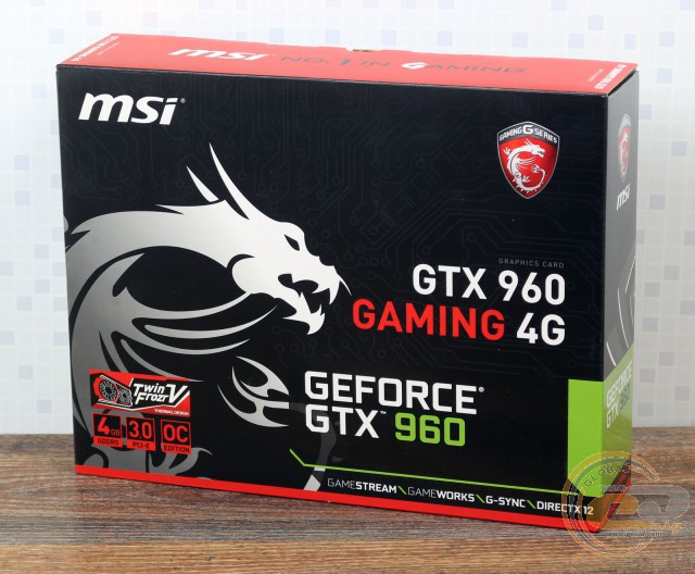 MSI GeForce GTX 960 GAMING 4G