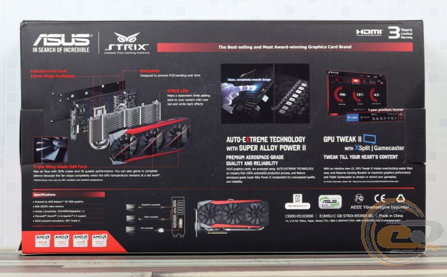 ASUS STRIX R9 390X (STRIX-R9390X-DC3OC-8GD5-GAMING)