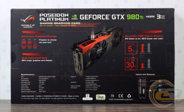 ASUS ROG POSEIDON GTX 980 Ti (POSEIDON-GTX980TI-P-6GD5)