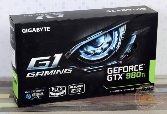 GIGABYTE GeForce GTX 980 Ti G1 GAMING (GV-N98TG1 GAMING-6GD)