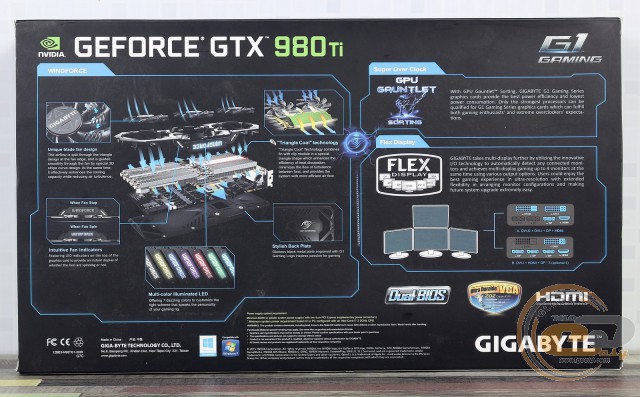 GIGABYTE GeForce GTX 980 Ti G1 GAMING (GV-N98TG1 GAMING-6GD)