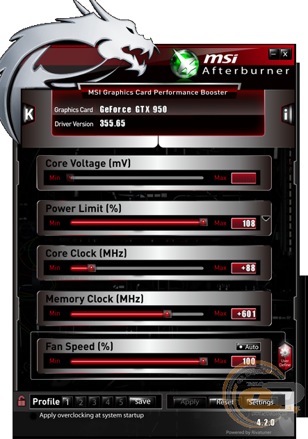 GIGABYTE GV-N950XTREME-2GD