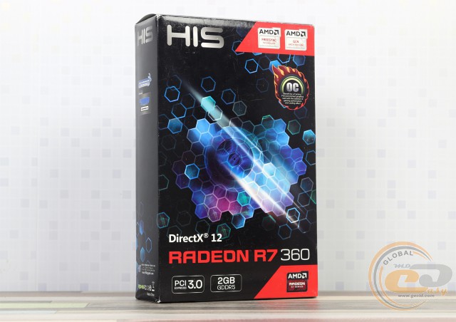 HIS R7 360 iCooler OC 2GB (HIS H360F2GD)