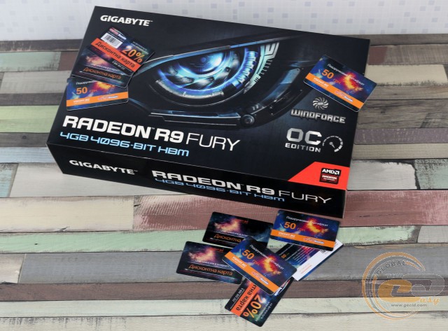 GIGABYTE Radeon R9 FURY WINDFORCE 3X OC (GV-R9FURYWF3OC-4GD)