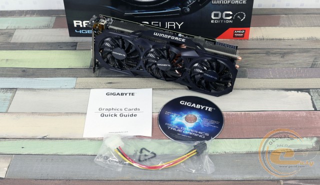 GIGABYTE Radeon R9 FURY WINDFORCE 3X OC (GV-R9FURYWF3OC-4GD)