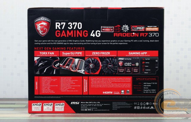 MSI Radeon R7 370 GAMING 4G