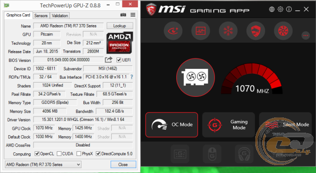 MSI Radeon R7 370 GAMING 4G