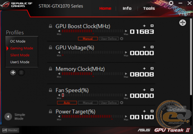 ASUS ROG STRIX GeForce GTX 1070 GAMING (ROG STRIX-GTX1070-8G-GAMING)