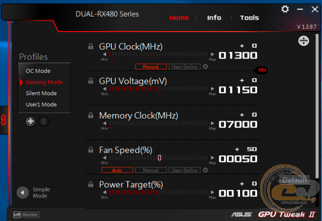 ASUS DUAL Radeon RX 480 OC (DUAL-RX480-O4G)